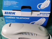 Телефон проводной BBK BKT-104 RU