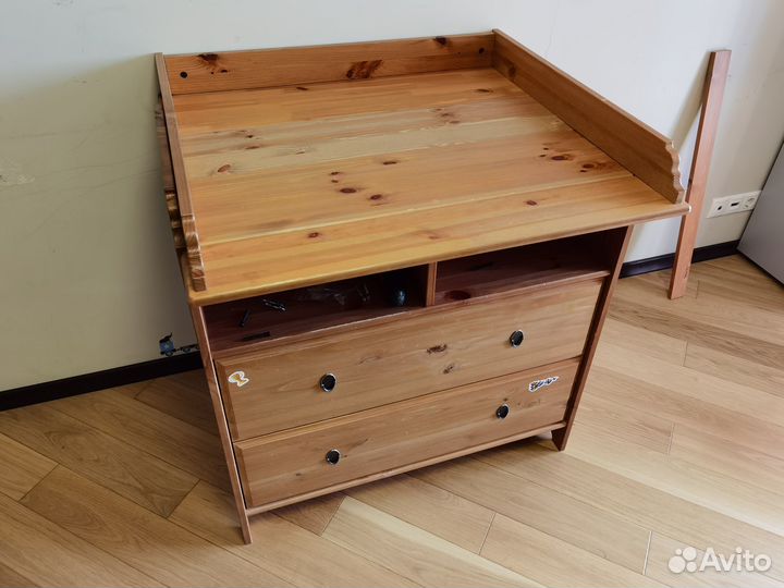 Пеленальный столик комод IKEA leksvik икеа лексвик