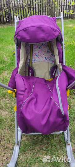 Санки коляска nika