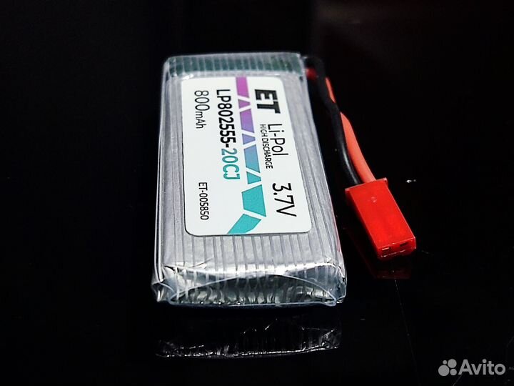Li-Pol аккумулятор 802555-20C 800mAh 3,7V