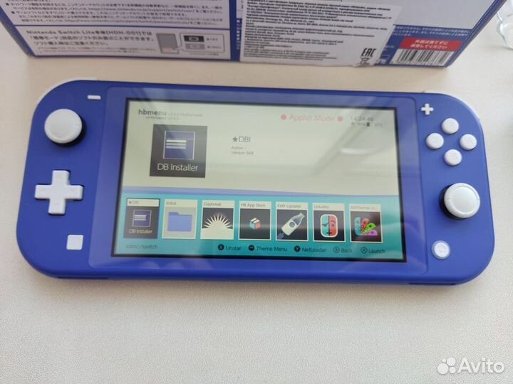 Прошитая Nintendo Switch 160Gb+игры