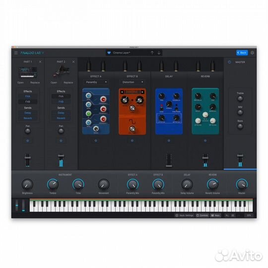 Програмное обеспечение Arturia Analog Lab V (elect