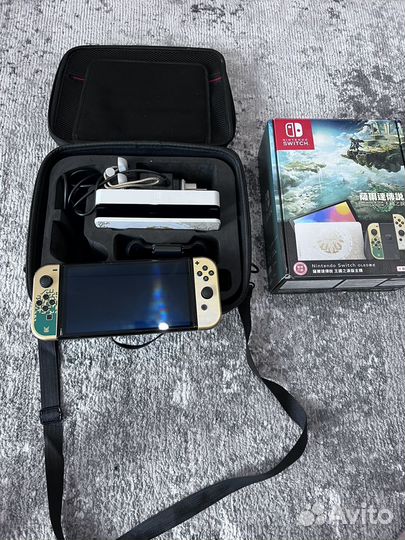 Nintendo switch oled zelda edition