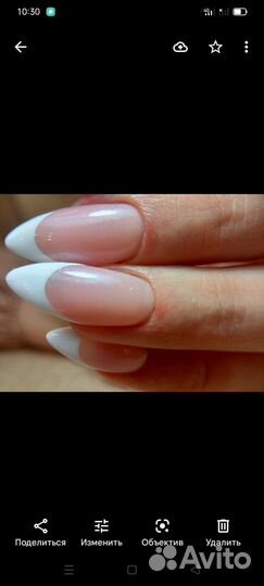 Маникюр гель лак