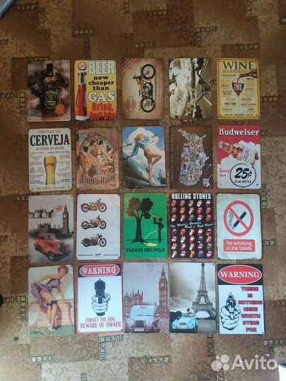 Декоративные таблички