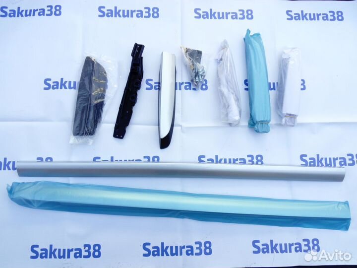 Рейлинги продольные Toyota Rav4 2013-2018г