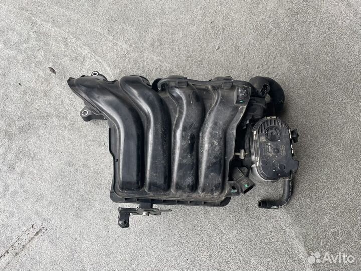 Впускной коллектор hyundai solaris 2, kia rio 4