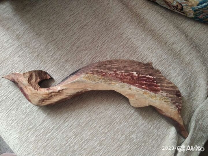 Деревянная русалочка