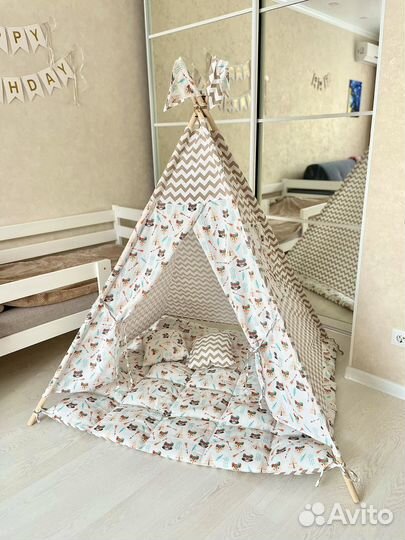 Детская палатка вигвам