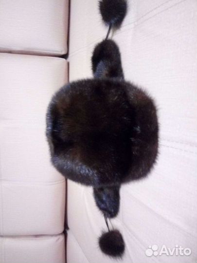 Шапка норковая новая