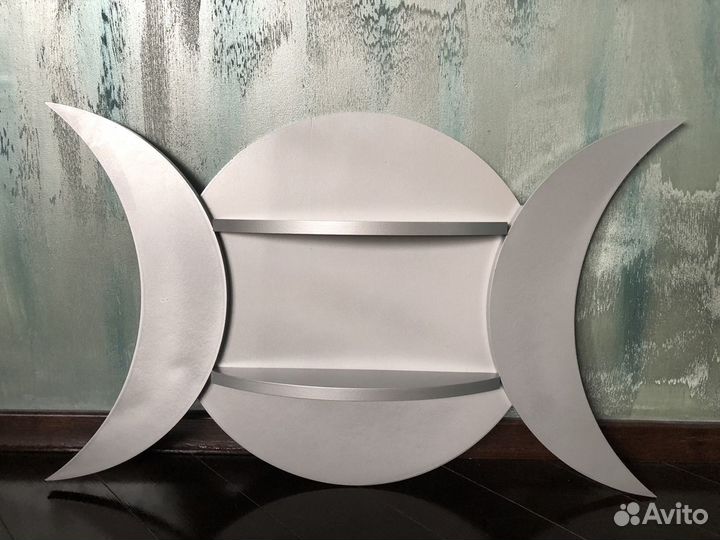 Полка декоративная дерево «Троелуние»