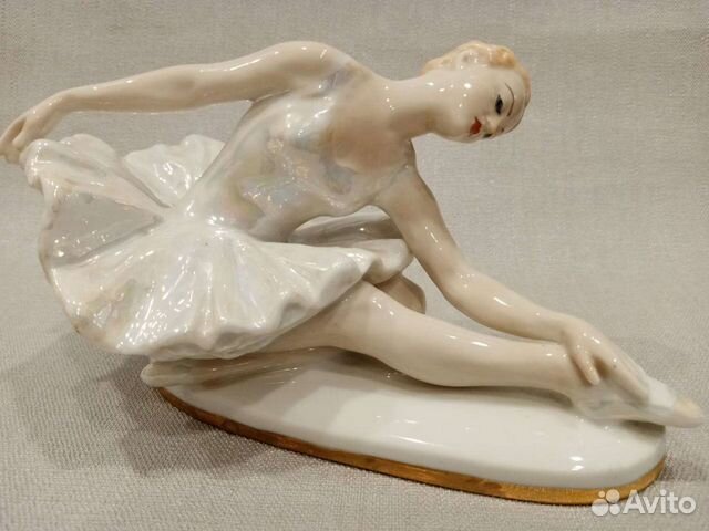Статуэтка Балерина, фарфор лзфи автор Сычев