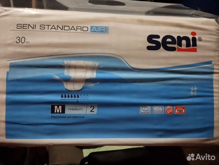 Памперсы для взрослых seni 2