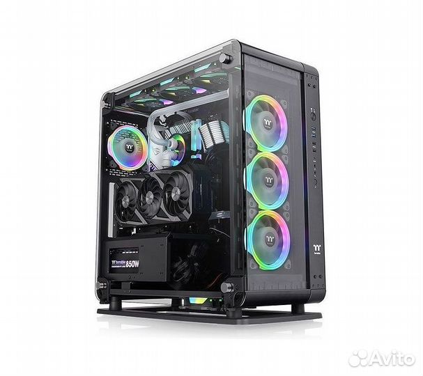 Компьютерный корпус Thermaltake Core P6 TG, черный