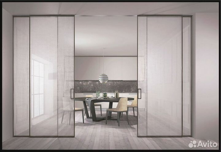 Раздвижные межомнатные двери