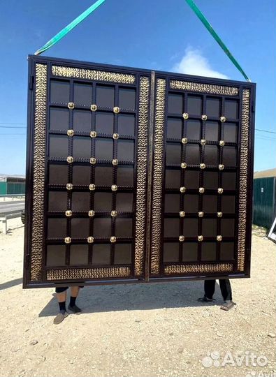 Ворота в Махачкале в стиле классика на заказ