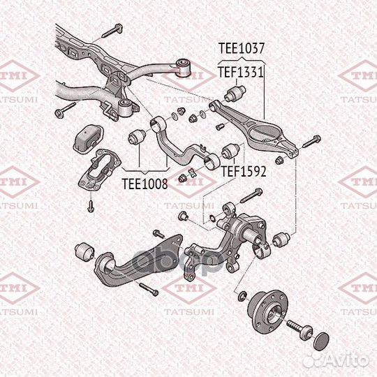 Сайлентблок VAG A3/TT/touran/golf V/VI/passat/O