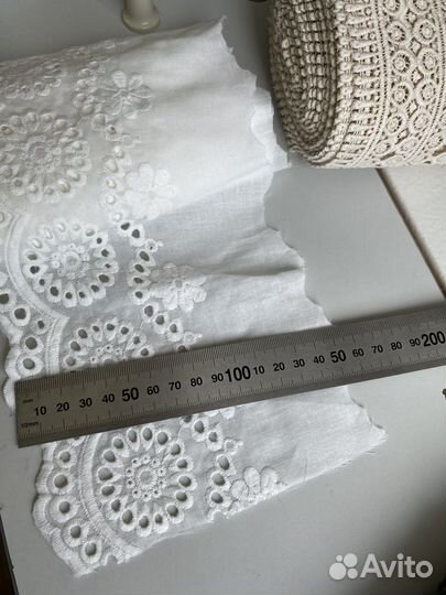 Тесьма кружево шитье