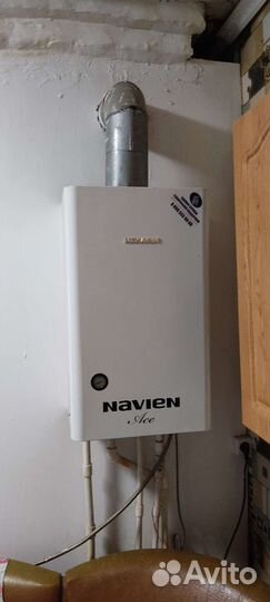 Газовый котел двухконтурный навьен