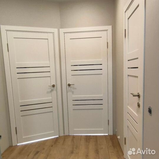 Установка межкомнатных дверей