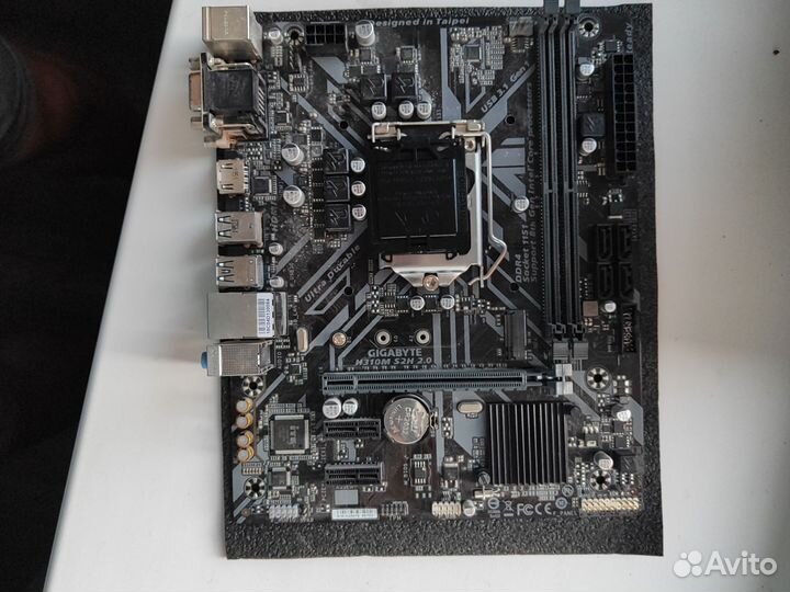 Материнская плата gigabyte h310m s2h 2.0