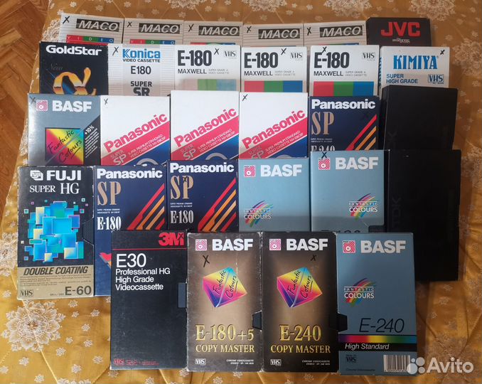 Кассеты VHS