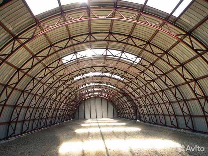 Арочные ангары 21х60 (1260 м2)
