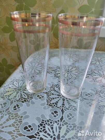 Стаканы с цветочками
