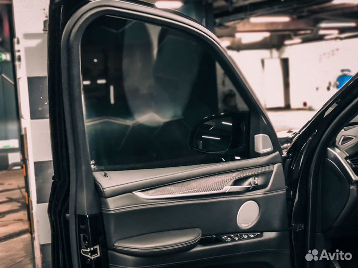 Тонировка стёкол авто