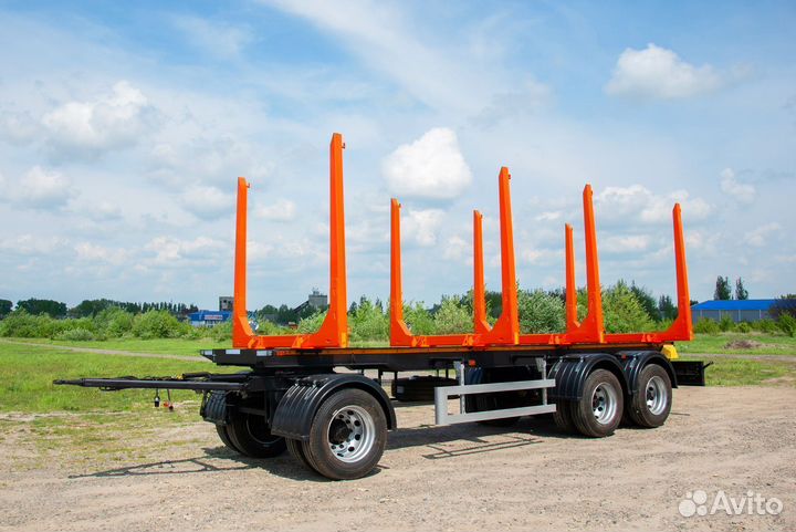 Прицеп лесовоз (сортиментовоз) ИнтерПрицеп 853353, 2023