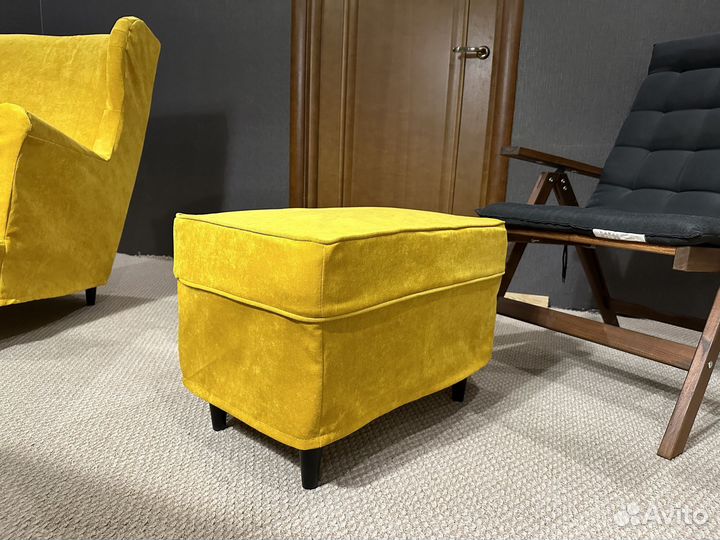 Чехол для пуфа Страндмон (икеа)