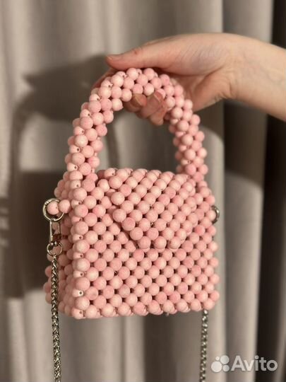 Сумка из бусин ручной работы