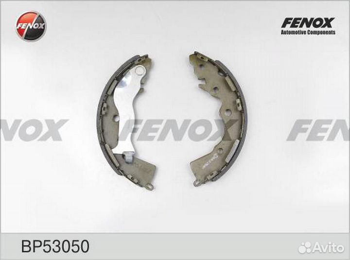 Fenox BP53050 Колодки тормозные барабанные зад пра