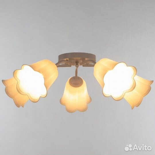 Люстра 'Онлайн' (цветок) 5х15Вт Е27 модель BR 0021