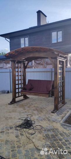 Качель кованая