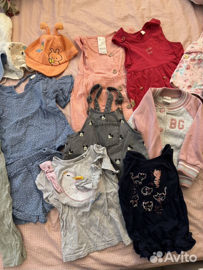 Пакет летней одежды и обуви 80-86