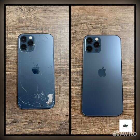 Замена заднего стекла iPhone