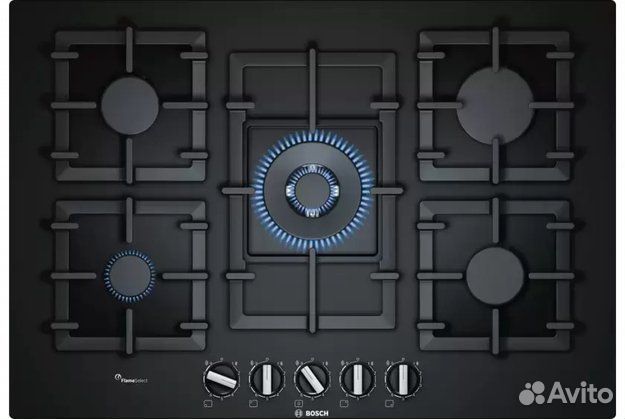 Газовая варочная панель bosch PPQ7A6B90
