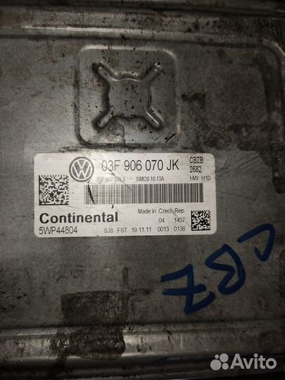 Блок управления двигателем Volkswagen Golf 6 1.2