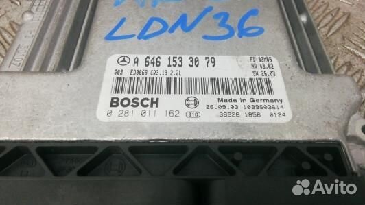 Блок управления двс mercedes benz C-class W203 (LD