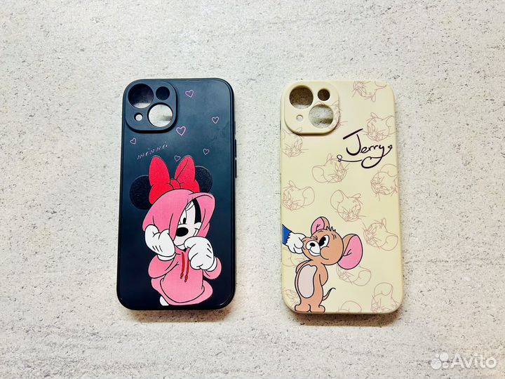 Чехол на iPhone 14 герои Disney