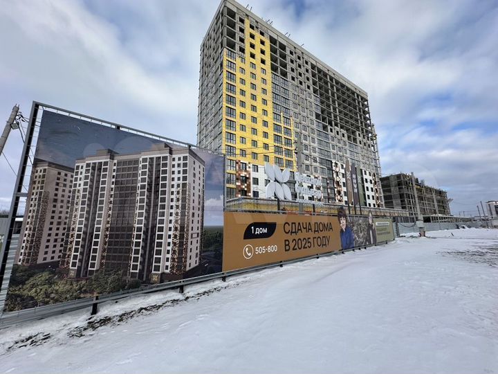 2-к. квартира, 69 м², 8/17 эт.