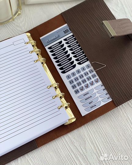 Обложка холдер планер ежедневник подарок