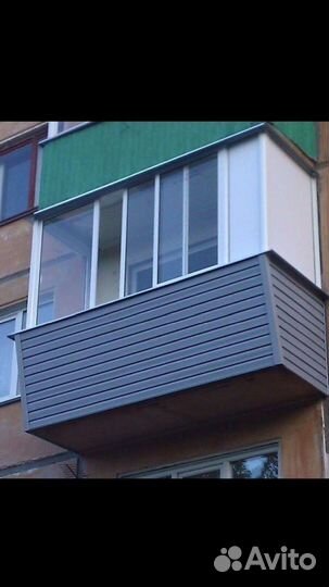 Отделка балконов и лоджий