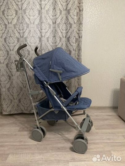 Прогулочная коляска Babyton Sport Blue melange