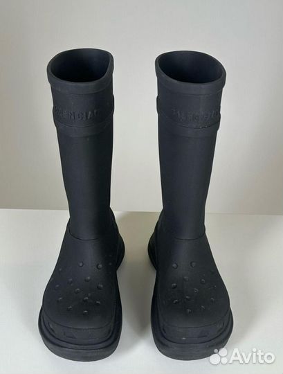 Balenciaga crocs boots