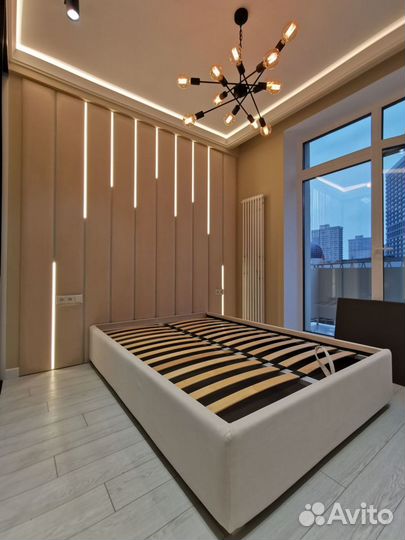 Мягкие стеновые панели с подсветкой