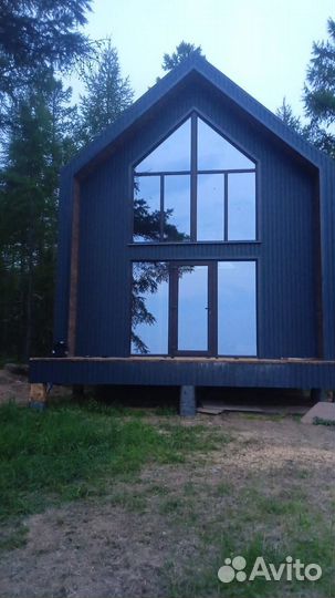 Строительство каркасных домов A-frame и Barn house