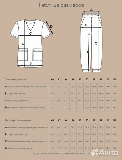 Медицинский костюм 48