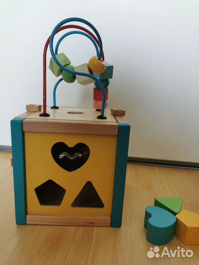 Развивающий Куб ELC, сортер ELC